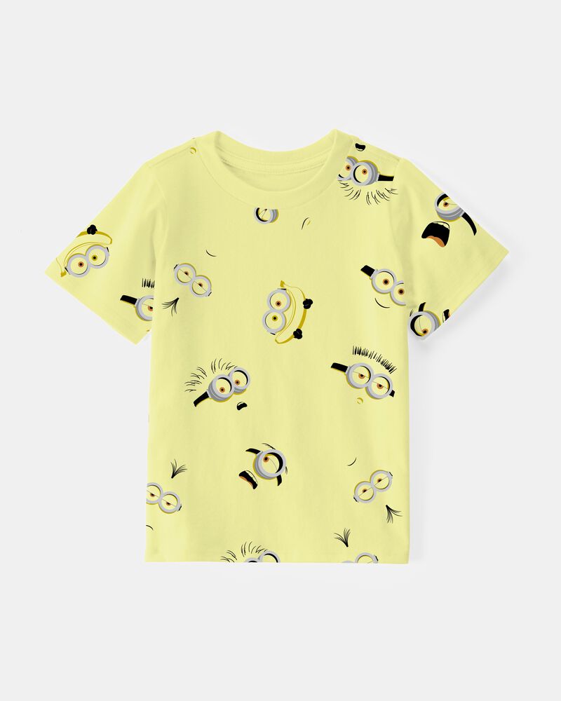 Toddler Minions Short-Sleeve Graphic Tee - Yellow, image 1 of 2 slides