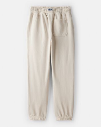 Boys DayDream Fleece Active Drawstring Jogger - Cream, 