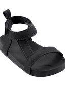 Black - Baby Strappy Sandal Shoes