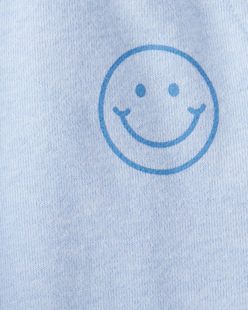 Girls French Terry Joggers - Blue, image 3 of 4 slides