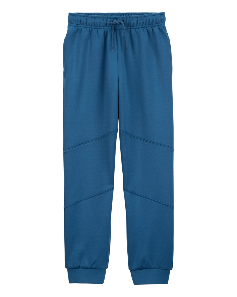 Kid 2-Piece Stretch Tech Hooded Jacket & Joggers Set - Navy, image 4 of 6 slides