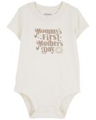 Baby First Mother's Day Cotton Bodysuit, image 1 of 4 slides
