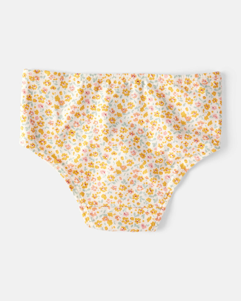 Toddler Girl 7-Pack Heart Print Brief Underwear - Blue/Purple/Pink, image 2 of 3 slides