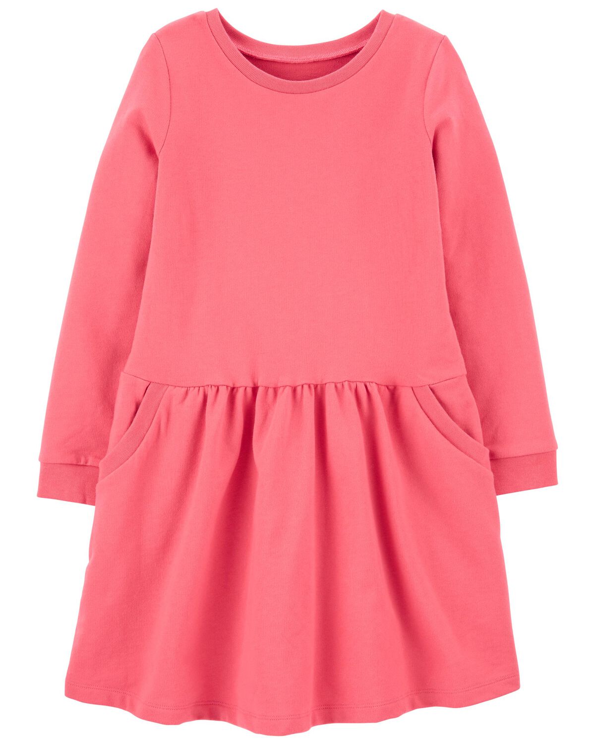 Kid Long-Sleeve Cotton Dress