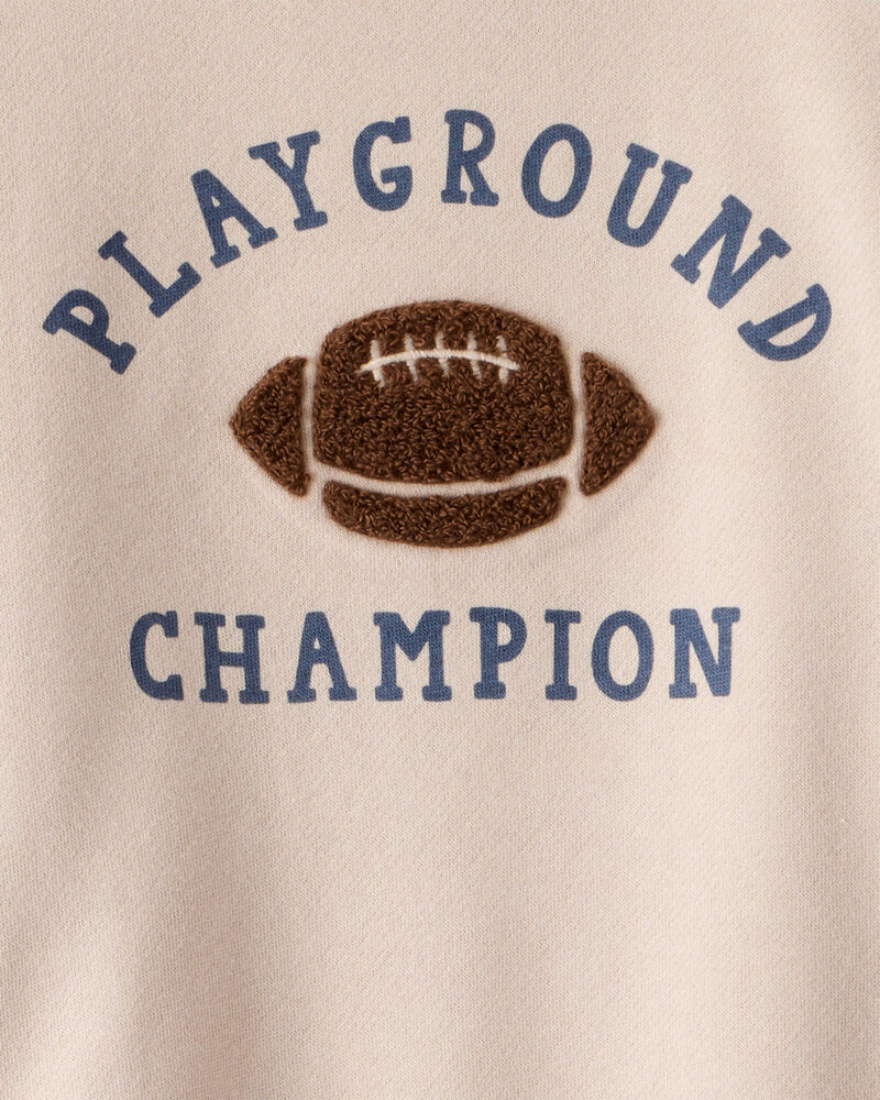 Toddler Boy Football Long-Sleeve Tee & Pant Set, image 4 of 7 slides