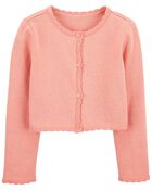 Toddler Button-Front Cardigan, image 1 of 3 slides
