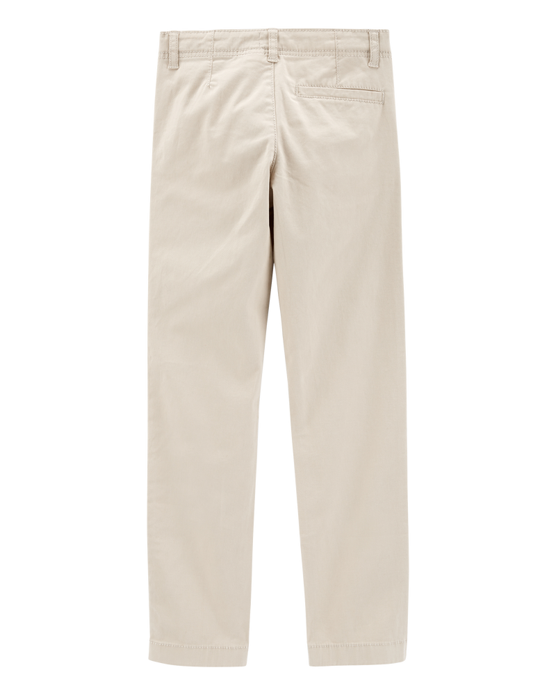Kid Husky Fit Stretch Chino Pants, image 2 of 3 slides