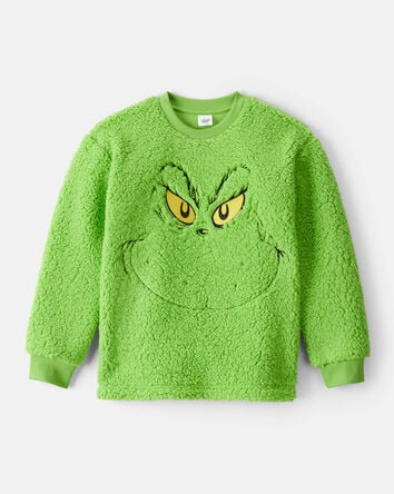 Kid Christmas Dr. Seuss™ The Grinch Pullover Sweatshirt - Green, 