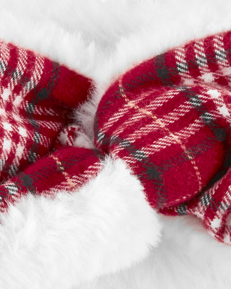 Toddler Plaid Ear Warmer, image 2 of 2 slides