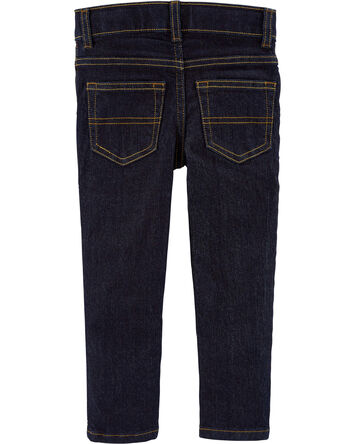 Baby Dark Wash Skinny-Leg Jeans, 