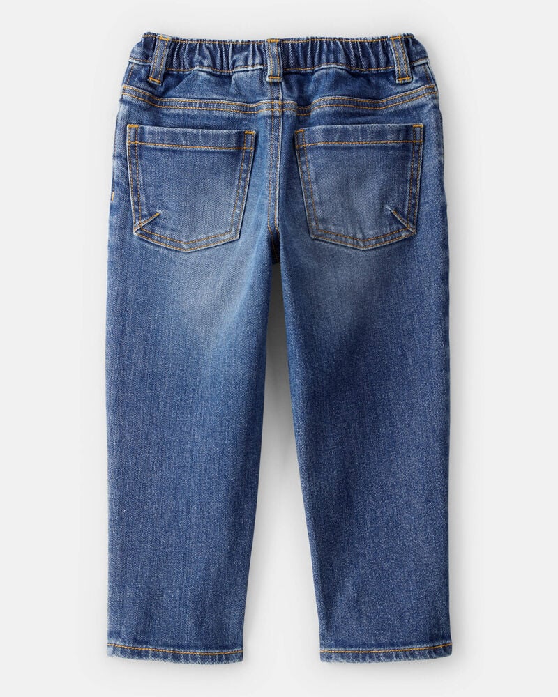 Toddler Boy Mid-Rise Distressed Denim Jeans - Blue, image 2 of 4 slides