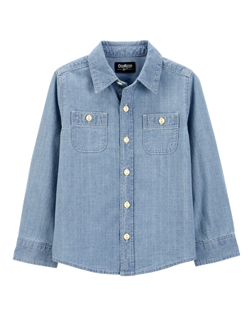 Toddler Chambray Button-Front Shirt, 