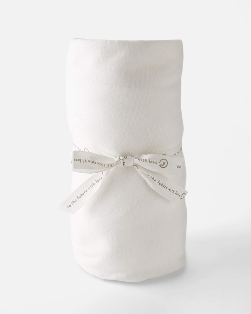 Baby Organic Cotton Standard Crib Sheet, image 2 of 4 slides