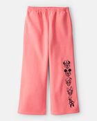 Girls Disney© Mickey Mouse Sweatpants - Pink, image 1 of 4 slides