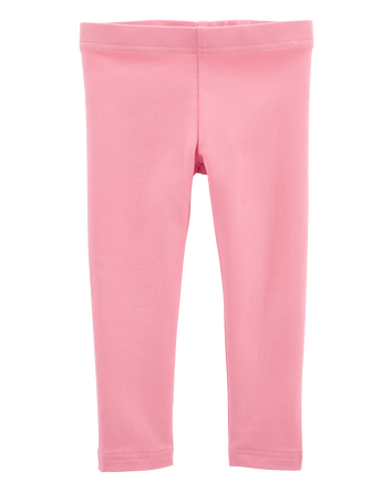 Baby Cotton Stretch Capri Leggings, 