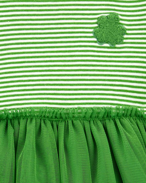 Green Baby St. Patrick's Day Tutu Skirt