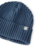 Toddler Organic Cotton Sweater Knit Beanie, image 2 of 4 slides