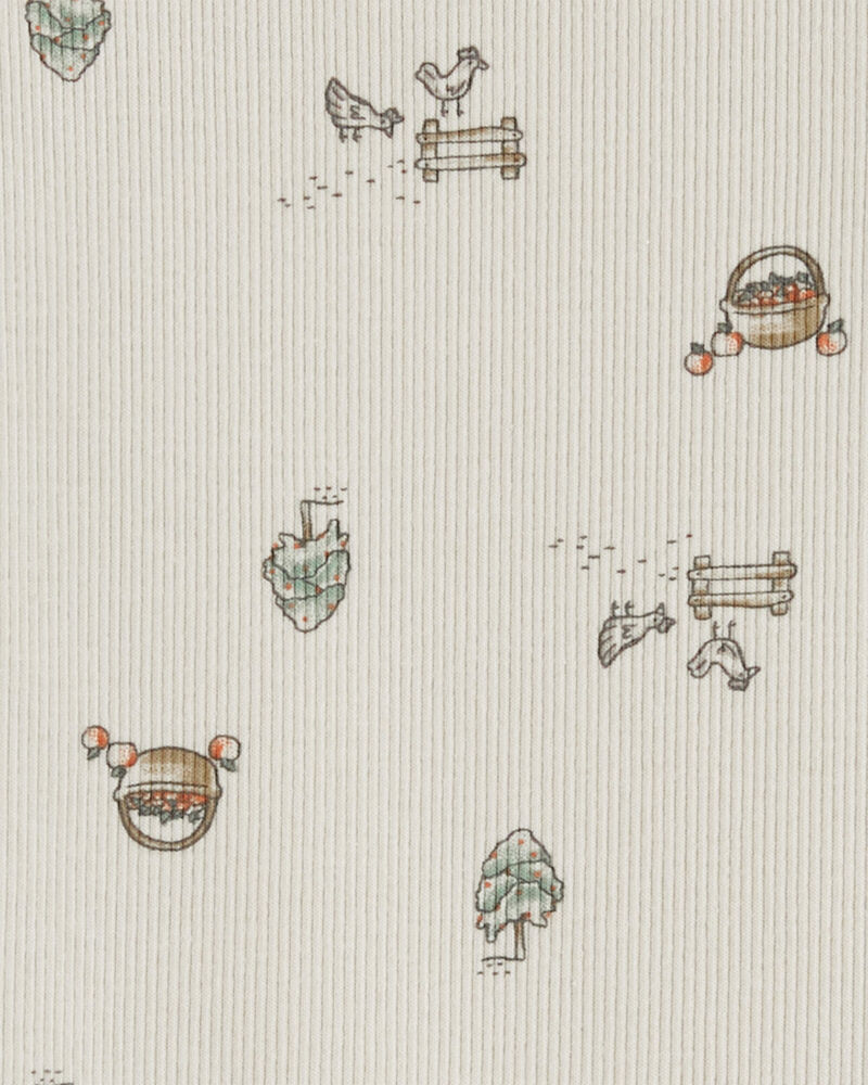 Baby 3-Piece Bodysuit & Denim Jumper Set, image 4 of 6 slides