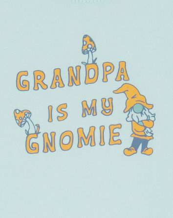 Baby Grandpa Gnome Cotton Bodysuit, 