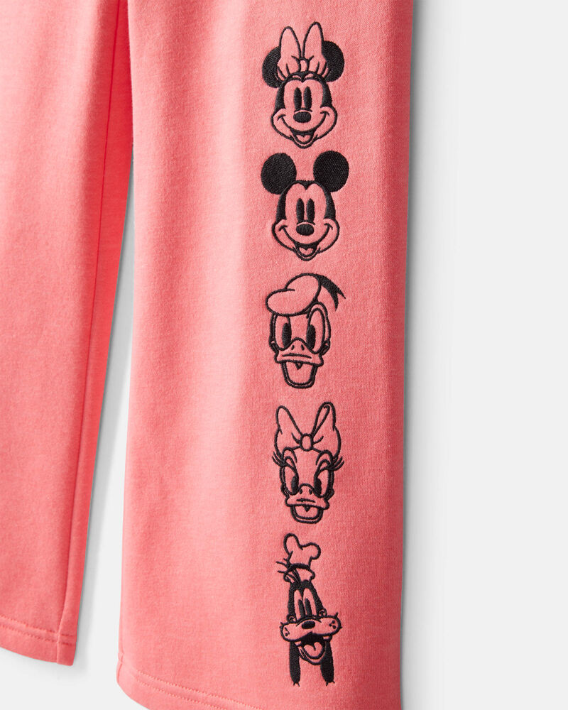 Girls Disney© Mickey Mouse Sweatpants - Pink, image 3 of 4 slides