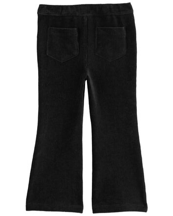 Toddler Pull-On Velour Flare Pants, 