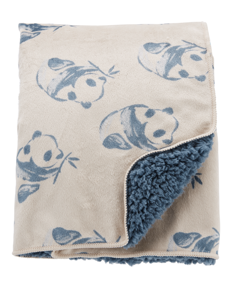 Baby Plush Panda Blanket, image 1 of 1 slides