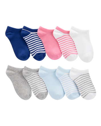 Kid 10-Pack No-Show Socks, 