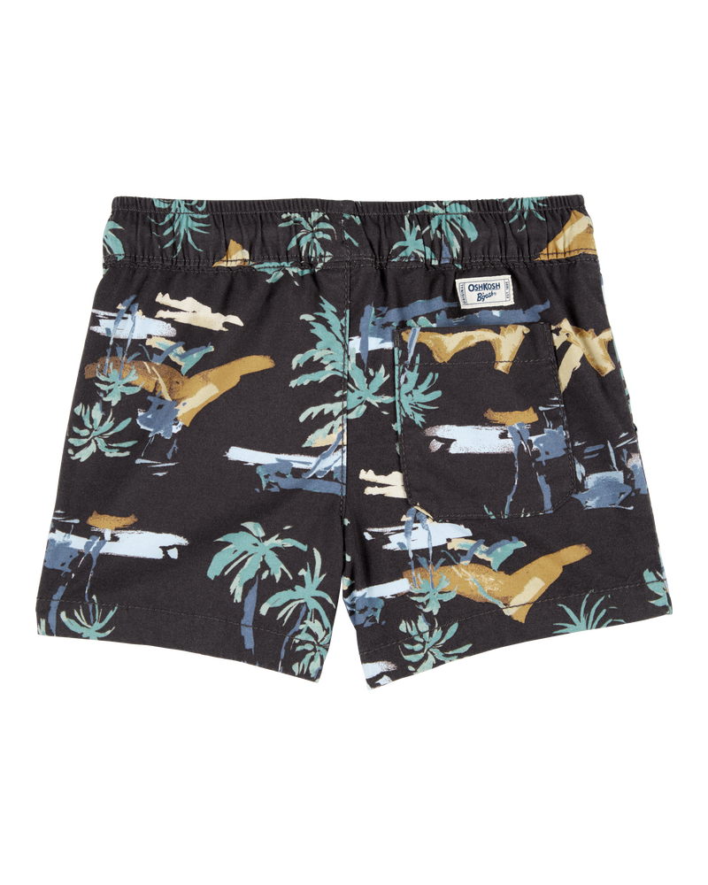 Baby Tropical Print Pull-On Short, image 2 of 4 slides