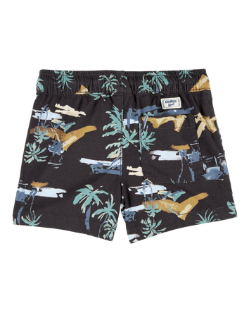 Baby Tropical Print Pull-On Short, 