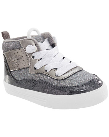 Toddler Glitter High-Top Sneakers, 