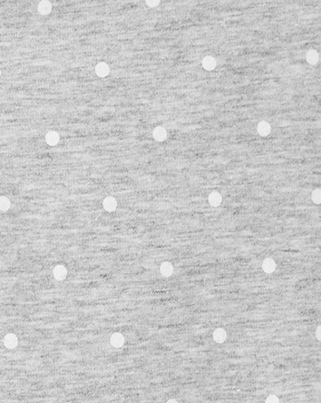 Toddler Cotton Polka Dot Stretch Leggings, 