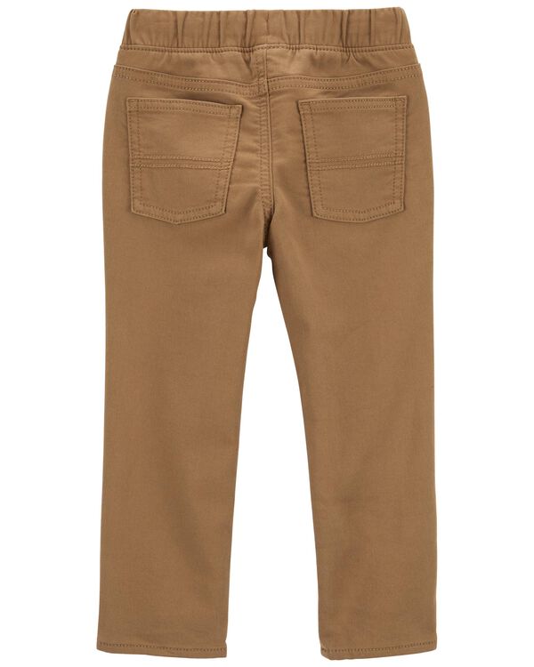 Khaki Toddler PullOn Khaki Pants