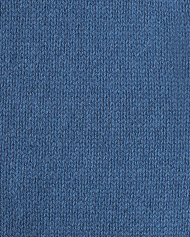 Toddler Boy Long-Sleeve Cardigan - Navy Blue, image 2 of 3 slides