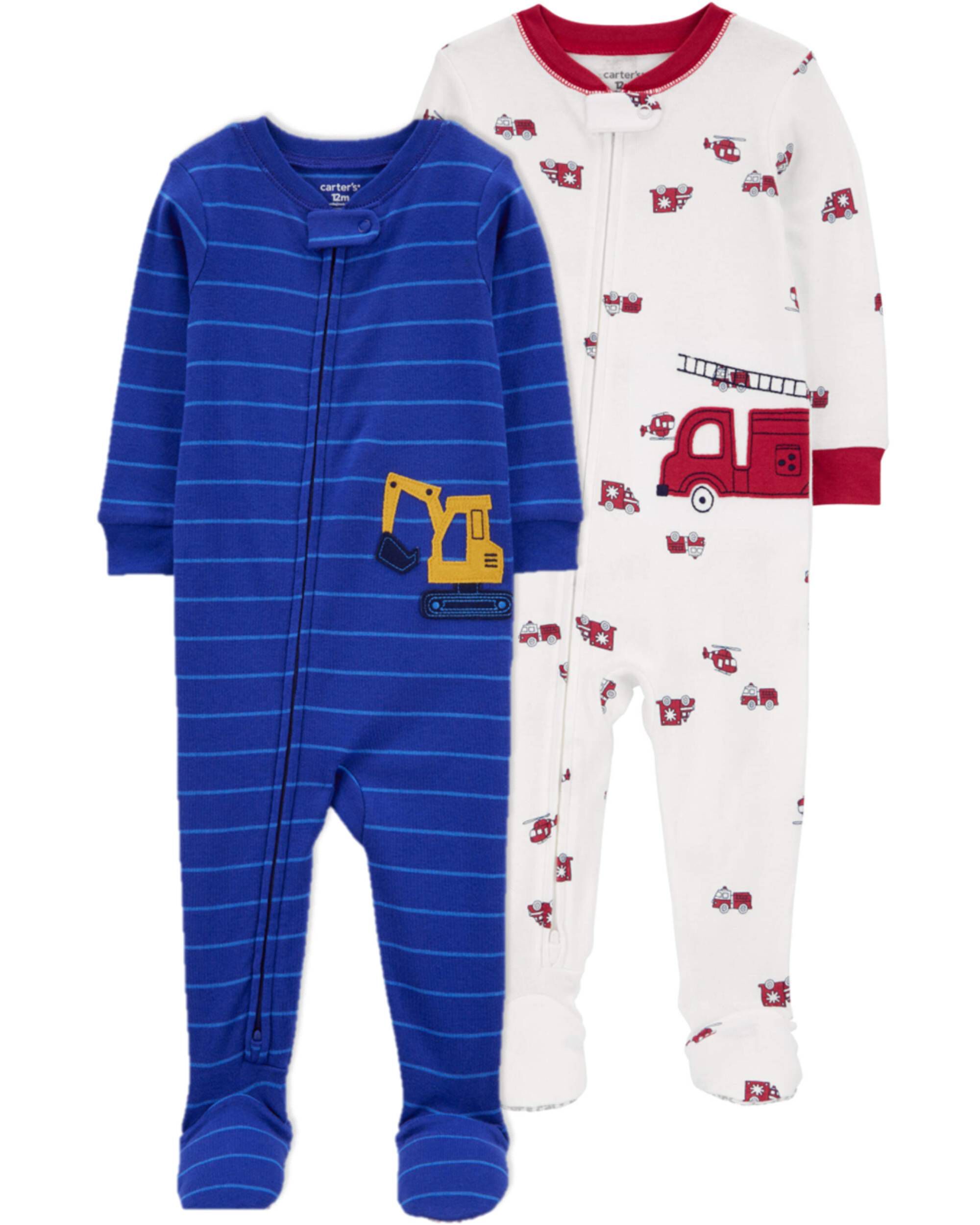 Baby boy 2 piece pajamas clearance