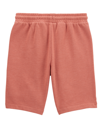 Kid Drawstring Lounge Short - Rust, 