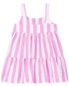 Baby Striped Tank Jersey Dress, image 2 of 4 slides