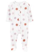 White Baby Sun Snap-Up Sleep & Play Pajamas | carters.com