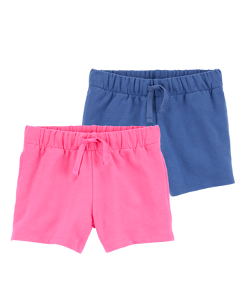 Baby 2-Pack Pull-On French Terry Shorts, 