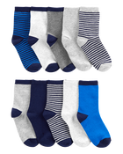Kid 10-Pack Crew Socks, image 1 of 3 slides