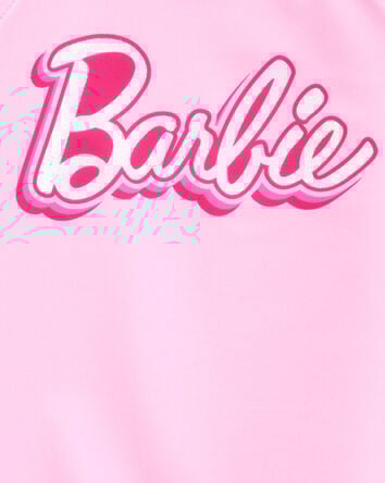 Toddler Barbie™ 2-Piece Rashguard Swimsuit Set - Pink, 