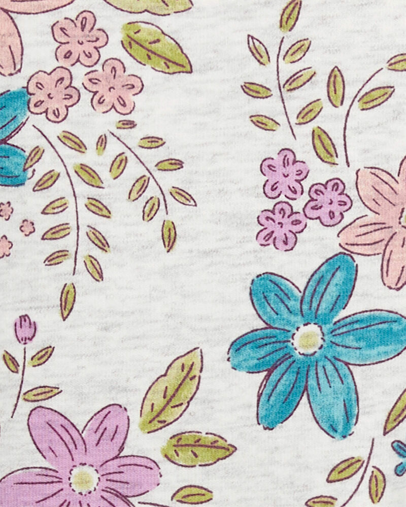 Baby Girl Floral Stretch Leggings - Floral, image 3 of 5 slides