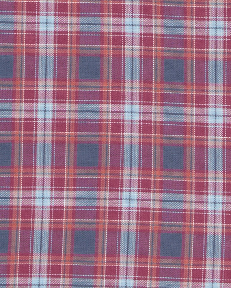 Baby Plaid Button-Front Shirt, image 3 of 4 slides