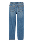 Kid Medium Blue Wash Straight-Leg Jeans, image 2 of 4 slides