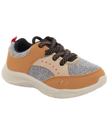 Toddler Pull-On Color Block Sneakers, 