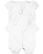 Baby 5-Pack Short-Sleeve Bodysuits, image 1 of 3 slides