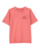 Kid Solid Short-Sleeve Tee - Red, image 1 of 4 slides