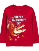 Red - Kid Snappy Valentine's Day Graphic Tee