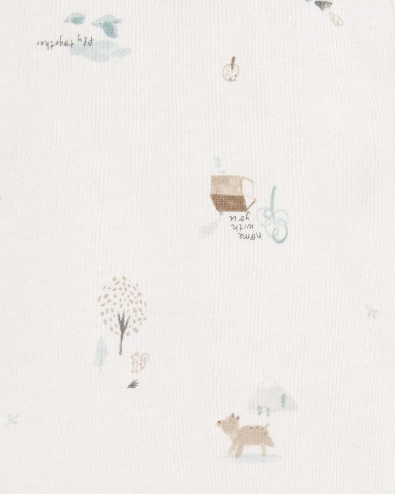 Baby 2-Piece Bear Long-Sleeve Tee & Coverall Set, image 5 of 6 slides