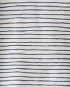 Baby Organic Cotton Pajamas Set in Stripes, image 3 of 4 slides