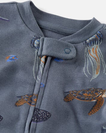 Baby Organic Cotton Sleep & Play Pajamas , 